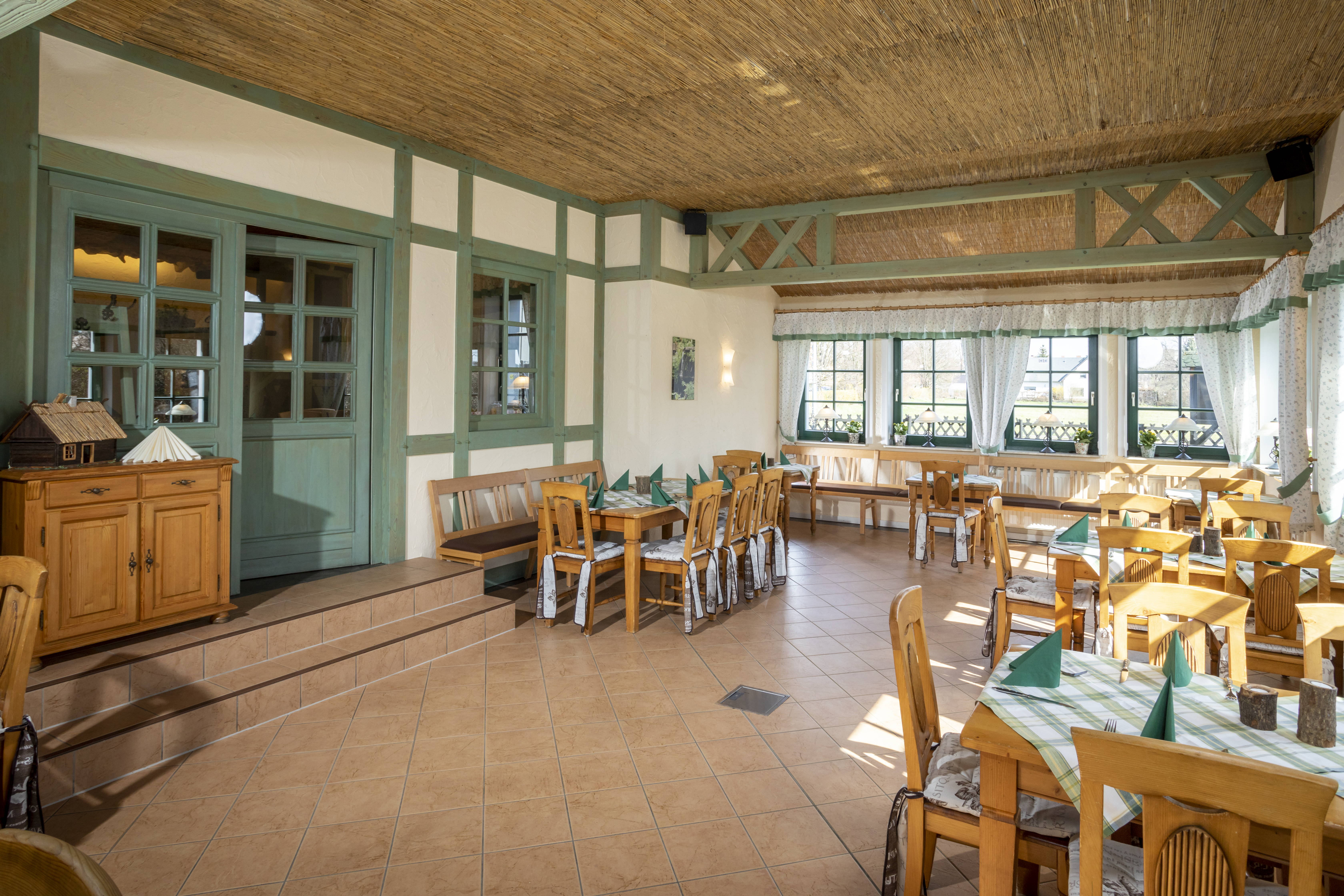 Wintergarten im Restaurant